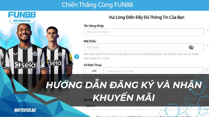 Khuyến mãi game siêu tốc tại Fun88: Cơ hội nhận thưởng khủng 3 Hướng dẫn đăng ký và nhận khuyến mãi