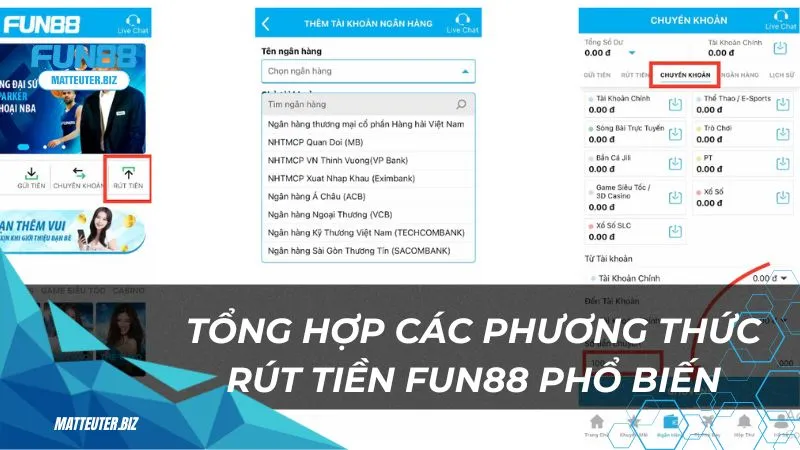 Hướng dẫn rút tiền Fun88 thành công chỉ với vài bước 1 cac-phuong-thuc-rut-tien-fun88